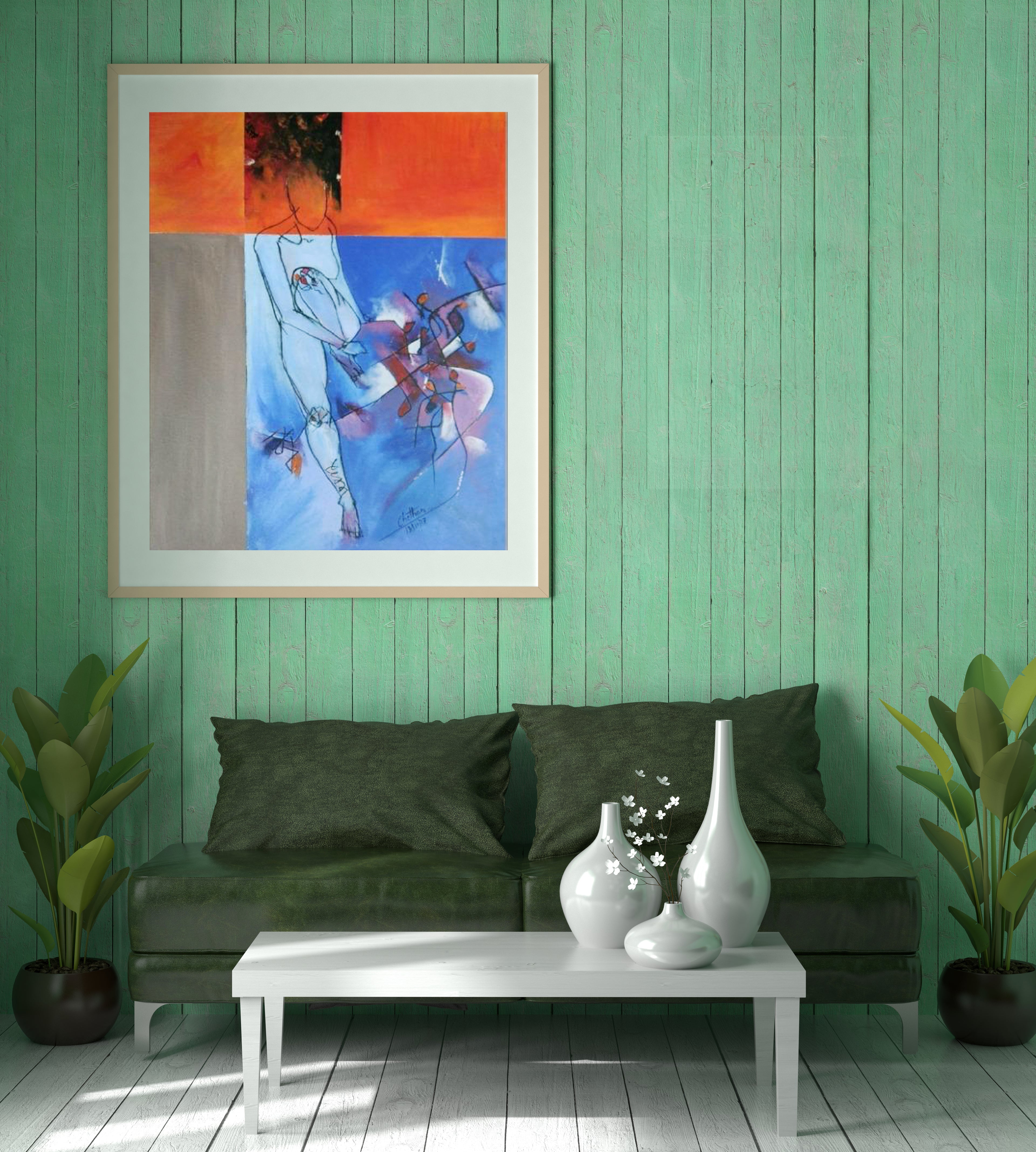 Serene Lady - Painting