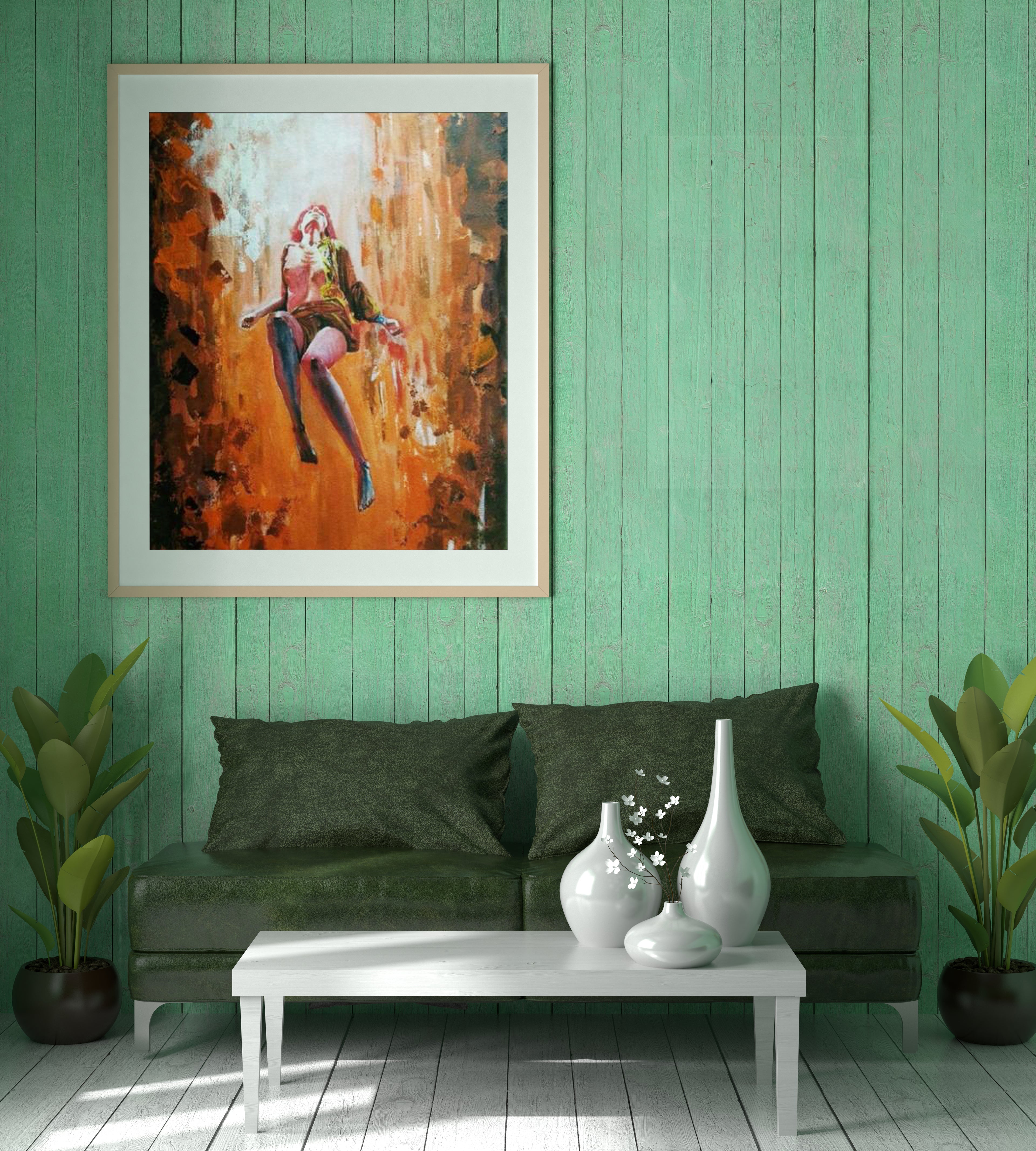 Woman World - Painting